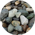 ラベンダービーチの石