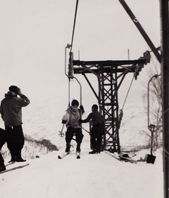 昭和30年代・関温泉スキー場