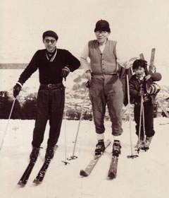 昭和30年代のスキーウェア