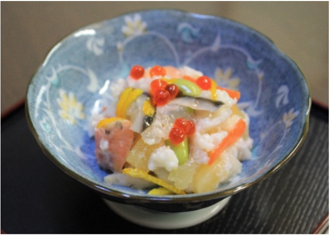 村上の飯ずし作り