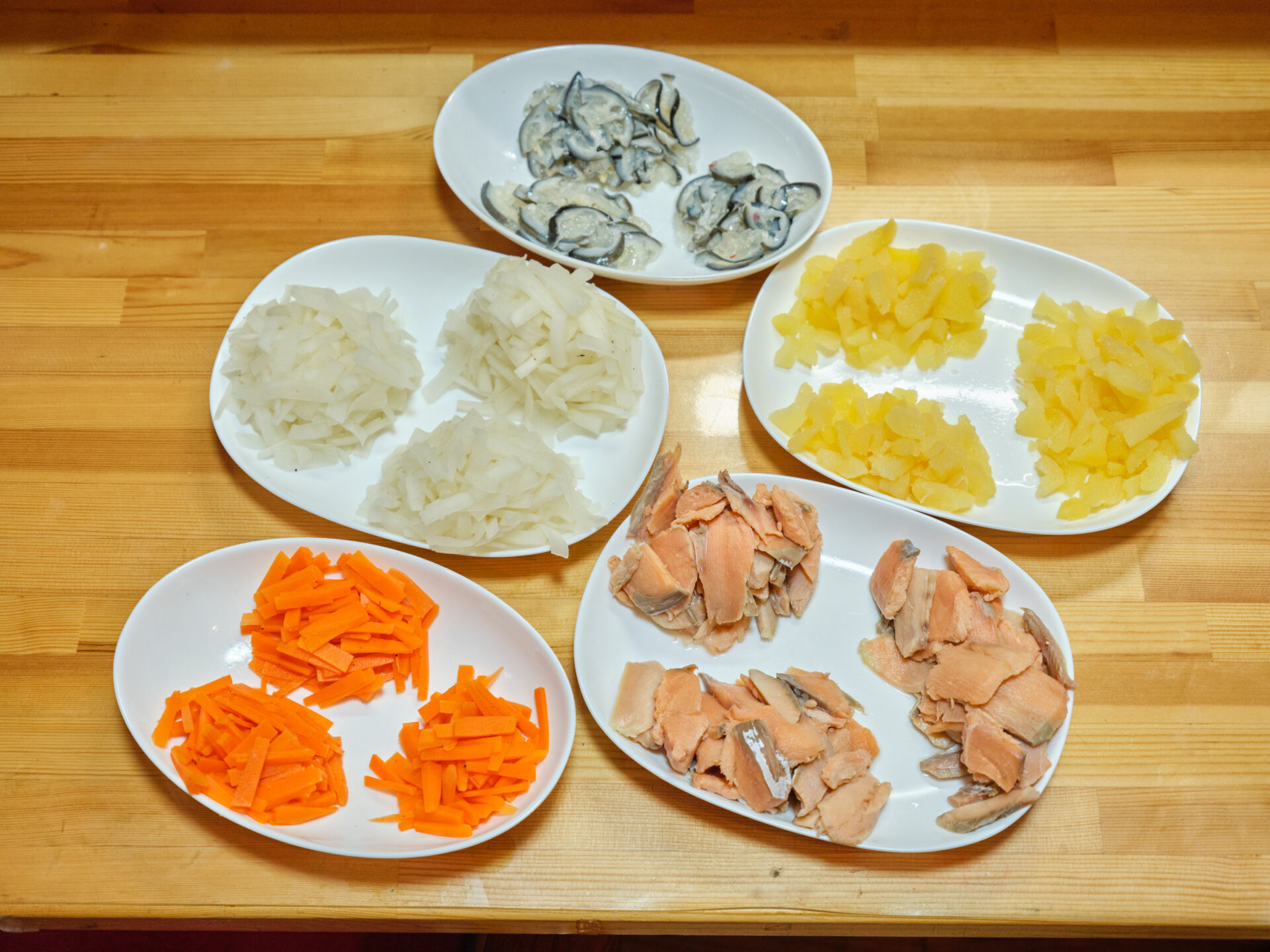 村上の飯ずし作り